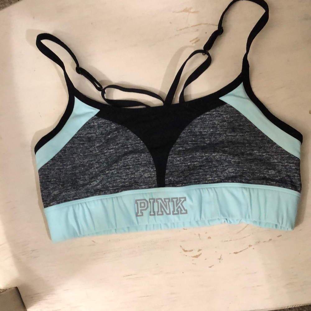 Pink Victoria secret sports bra